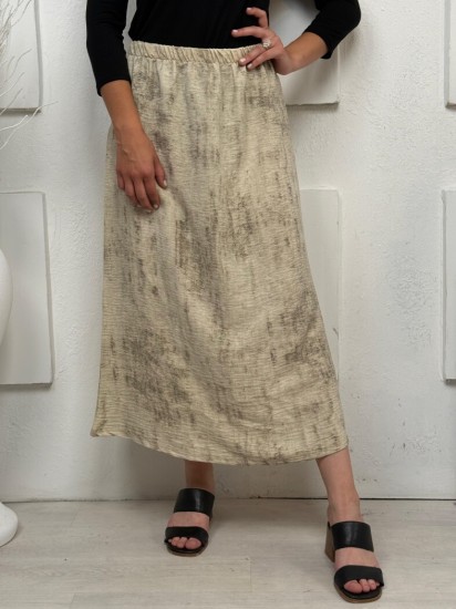 חצאית קרפ בטיק