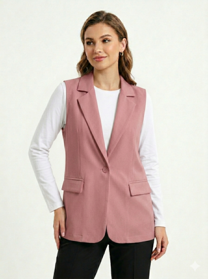 וסט ארוך קלפה