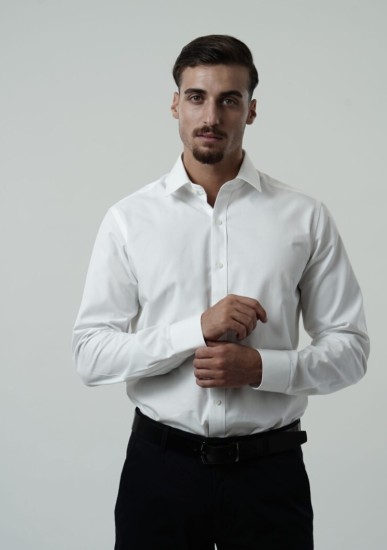 חולצה אוהה תוית כחולה