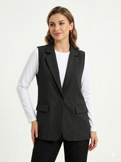 וסט ארוך קלפה