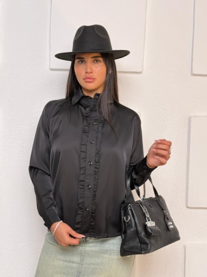 חולצה סאטן מלמלה