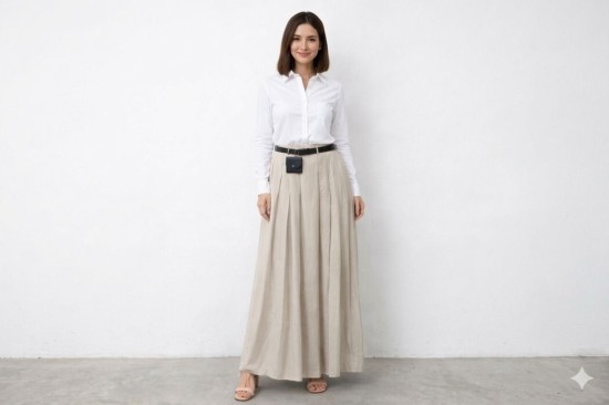 חצאית זרה פנסים