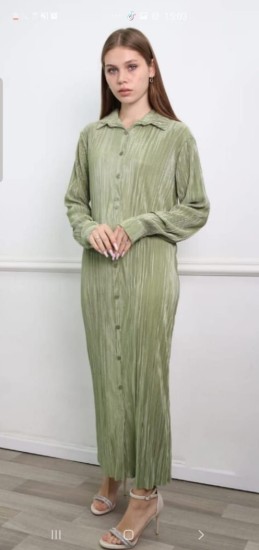 שמלה פליסה כפטורים