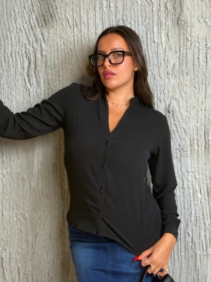 חולצה פשטן כפטורים וי