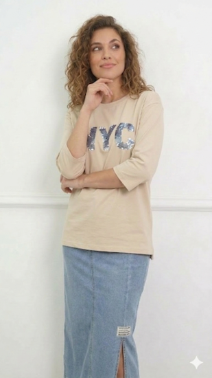 חולצה לייקרה ניו יורק