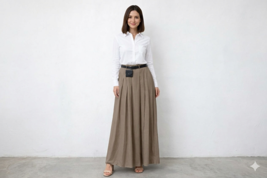 חצאית זרה פנסים