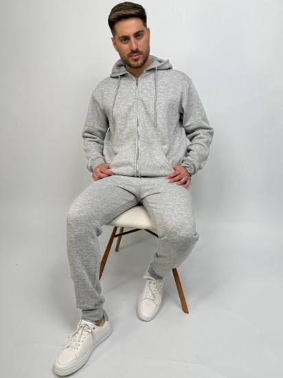 חליפה רוכסן ספורט חלק