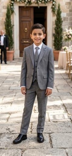 חליפה ג׳קט עם וסט ילדים