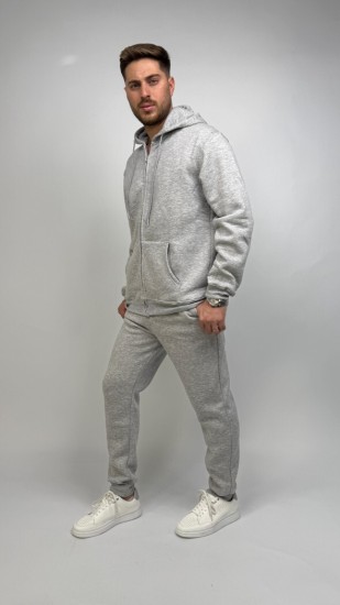 חליפה רוכסן ספורט חלק